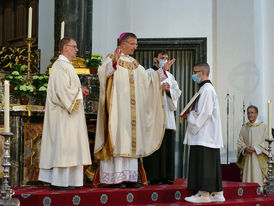 Diakonenweihe im Fuldaer Dom (Foto: Karl-Franz Thiede)